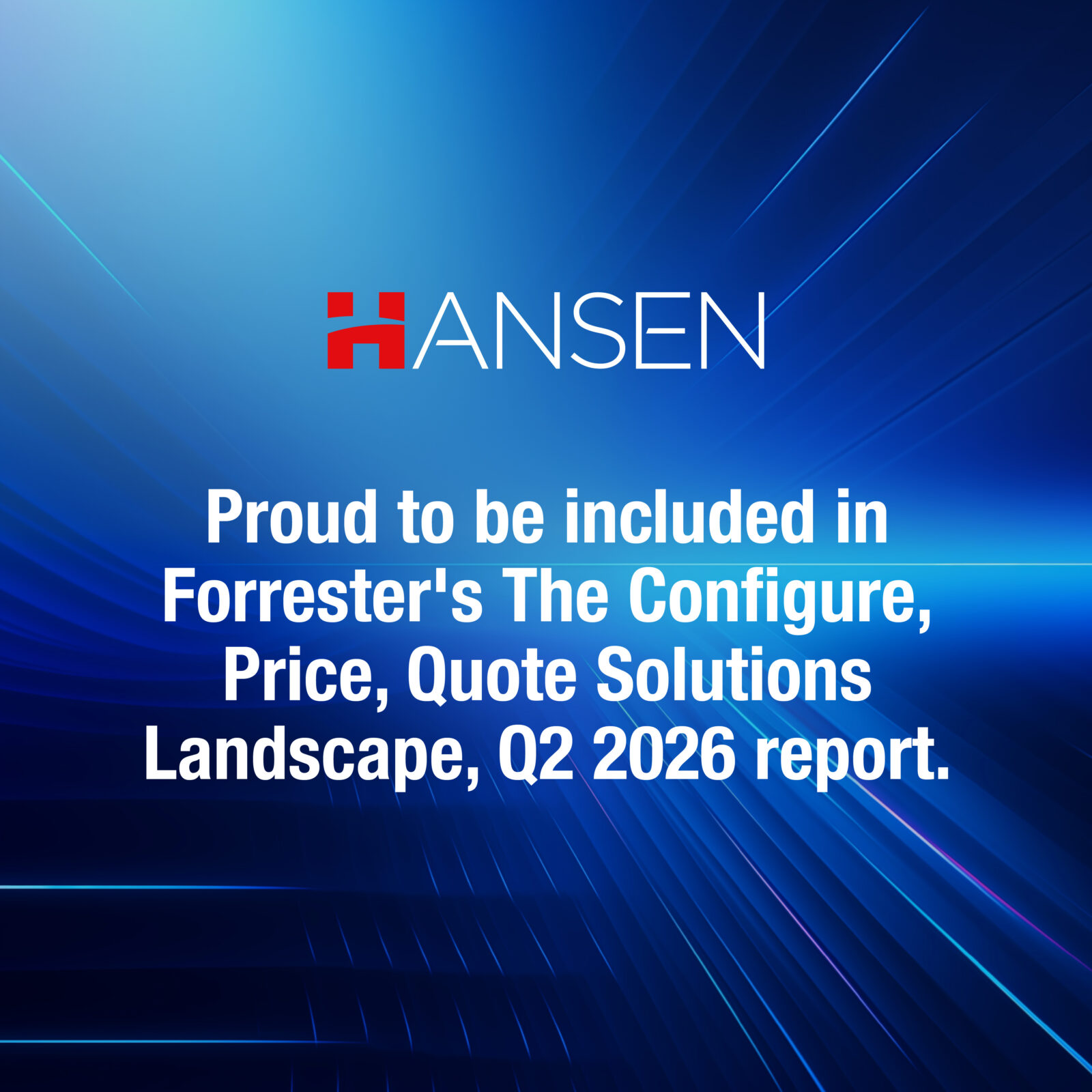 Hansen Technologies Included in Forrester CPQ Landscape